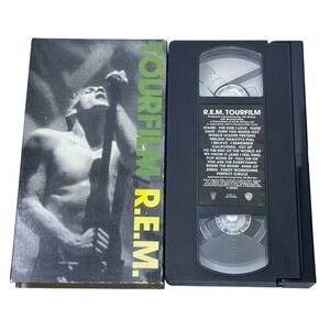 R.E.M. Tourfilm VHS‎ Tape With Original Box - Rare Collectors Item